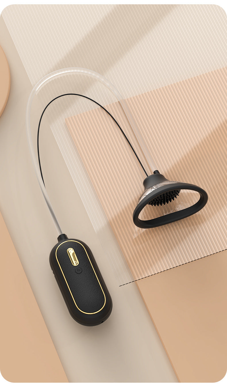 Vaginal suction cup SM equipment, external stimulation device for honey bean, external suction and vibration device for couples' flirtation, internal strong texture electric massage breast device, female self-pleasure gadget, sexual accessory