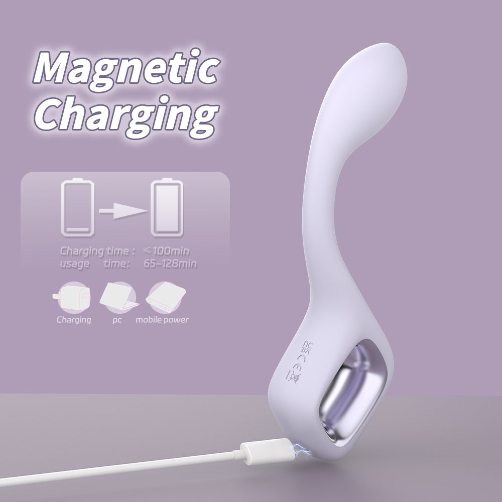 Hard rod body sensitive G-spot rod vibration promotion, female body entry, high frequency strong shock, masturbator, sex products, vibrating rod, silent magnetic attraction