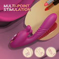 Rub the vibrating rod into the body, stretch and stimulate the female sex toy and adult sex toy, tease the nipples, use foreplay accessories, and apply high-frequency vibration to the clitoris.