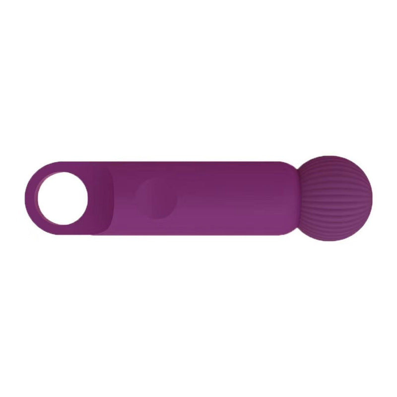 Multi-frequency tide stick female stimulation clitoral mute pen silicone vibrator G-point orgasm stick squirting toy