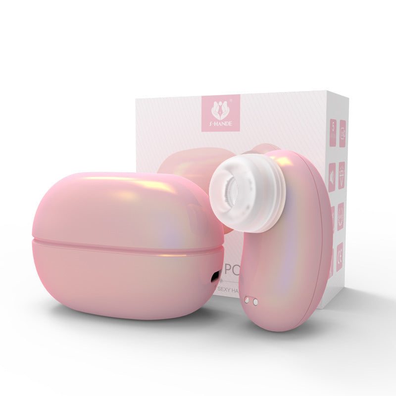 Headphone modeling, oral love, orgasm experience, multi-frequency strong sucking, slapping, stimulating, honey bean device, female toy, masturbation, dormitory second tide artifact