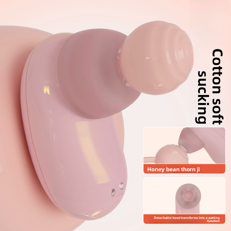 Headphone modeling, oral love, orgasm experience, multi-frequency strong sucking, slapping, stimulating, honey bean device, female toy, masturbation, dormitory second tide artifact