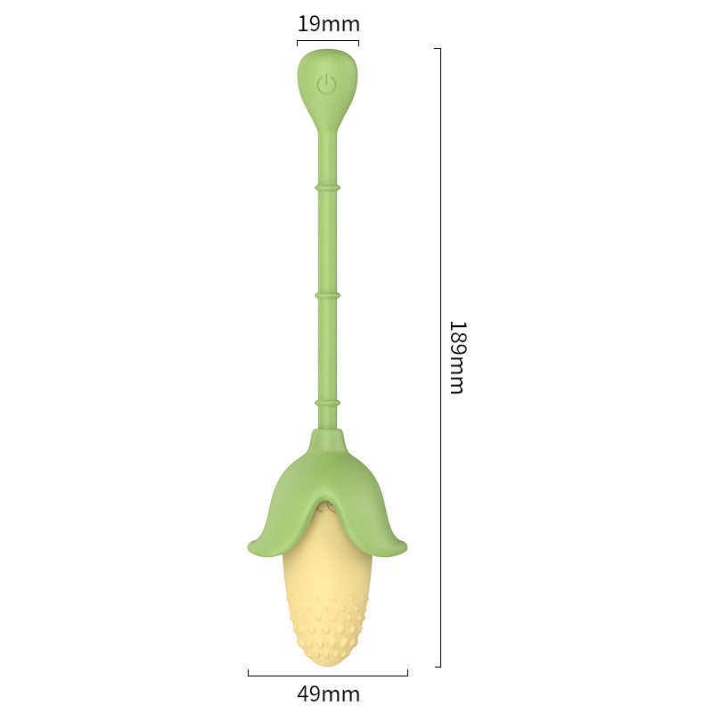 Fun corn jumping eggs into the body to adjust telescopic adults high frequency vibration tremor jumping eggs