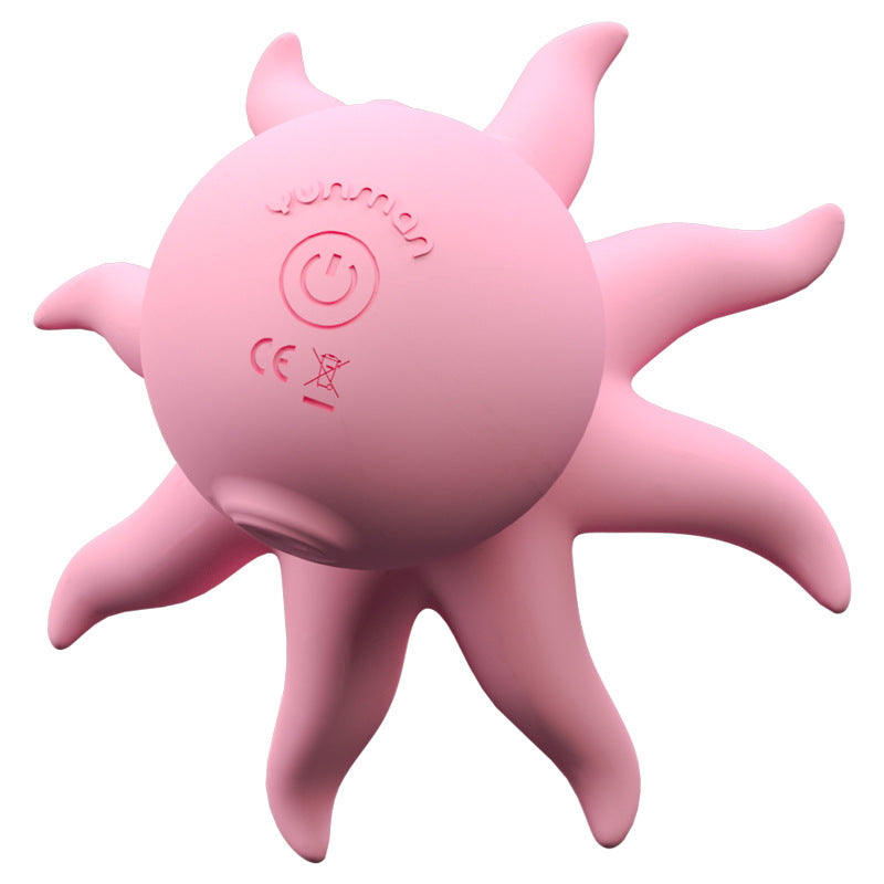 Flirting Pleasure Small Octopus Breast Pump Female Masturbator Bouncing Egg Vibration Spin Stimulation Breast Sucking Crispy Massager Sex Tide Sex Products
